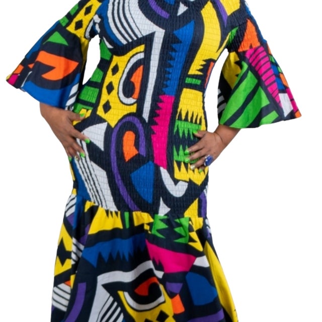 chinese dress ladies African print mermaid dress, African print wedding/prom dress. –  K.D.Kollections Store