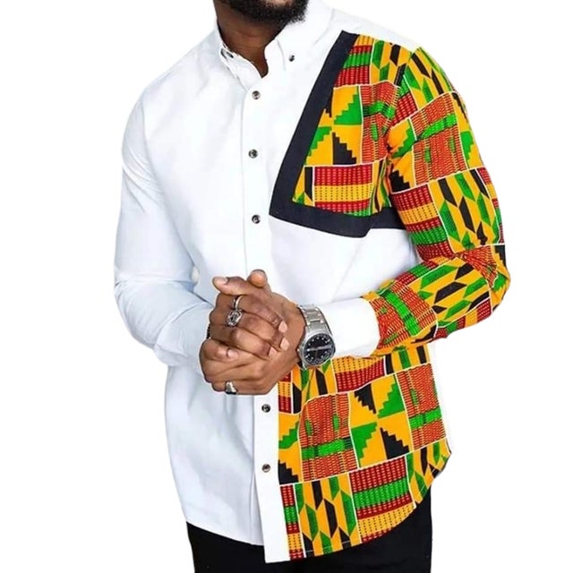 Men's African Shirts | SENSATIONZ AFRICAN BOUTIQUE